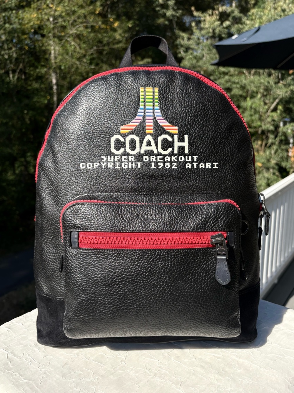 COACH Limited Edition West Backpack With ATARI Motif 72914